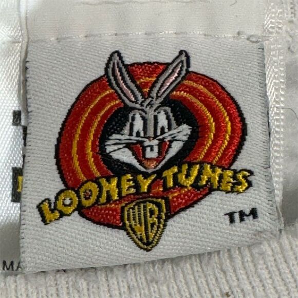 VTG 1997 Looney Tunes Taz Sweatshirt Tultex Medium St Patrick’s Day USA Made - Picture 3 of 6